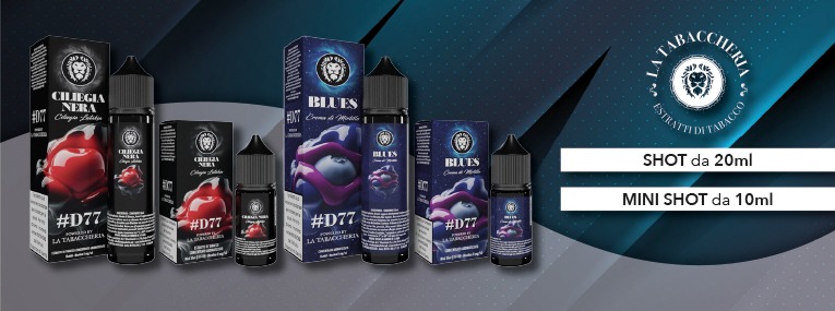 D77 Shot e Mini Shot La Tabaccheria